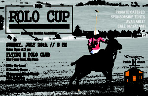 Magazine ad for Goose Creek Polo Cup