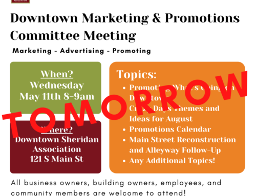 Marketing and Promotions Committee Meeting