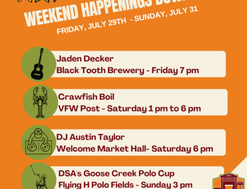 Weekend Happenings July 29 – July 31st