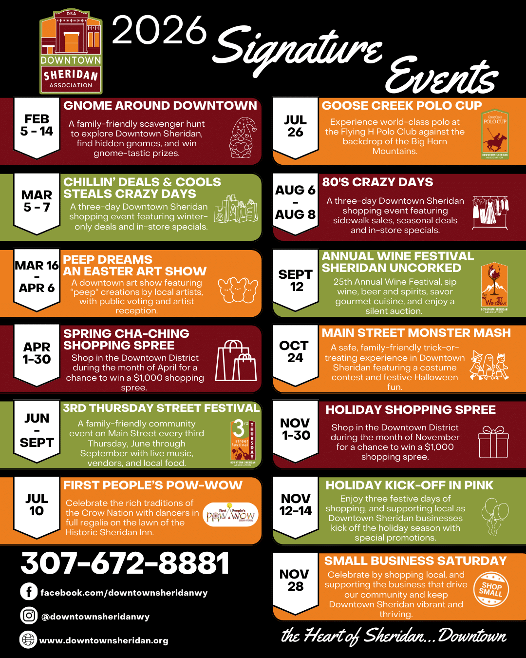 DSA 2026 SIGNATURE EVENTS