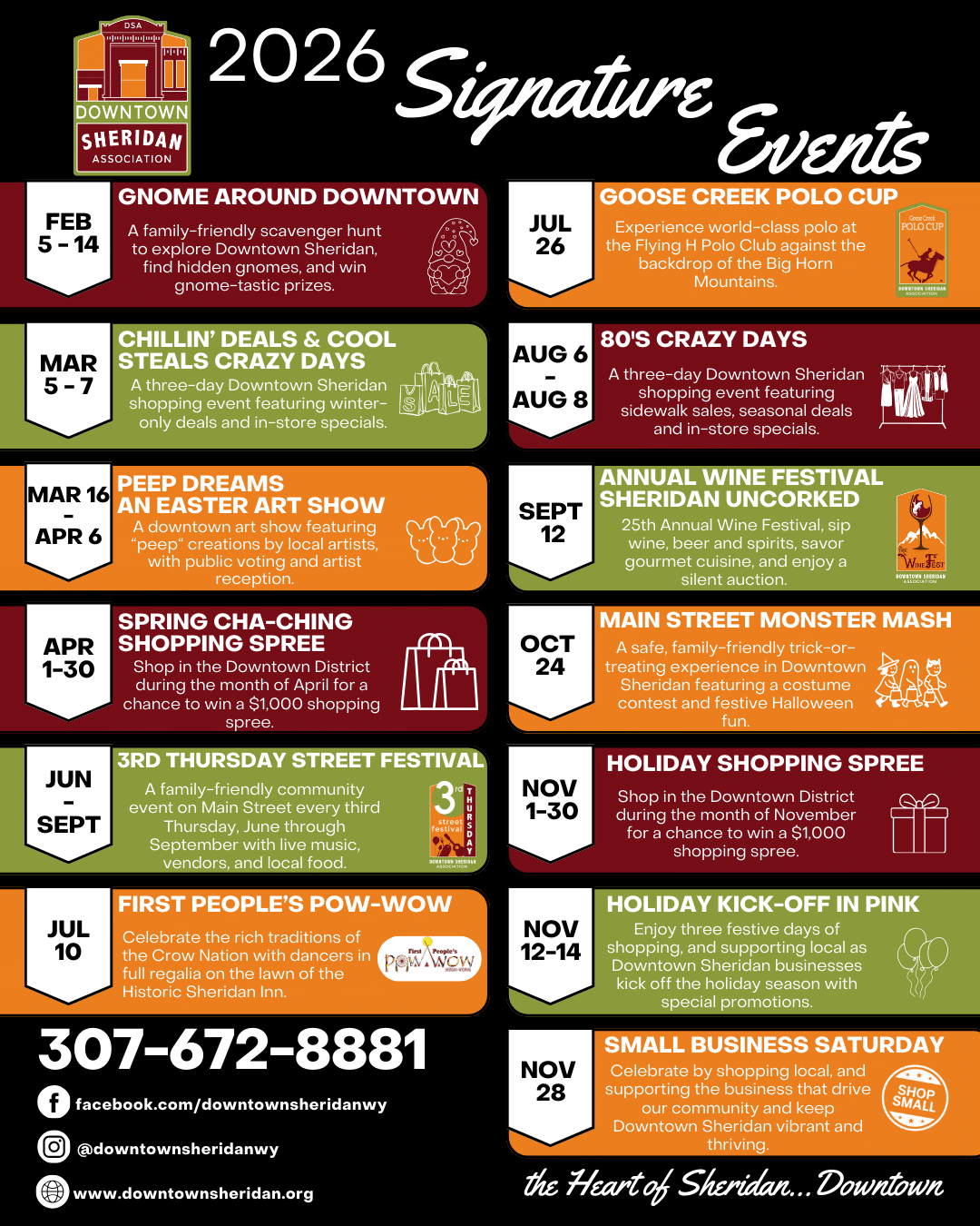 DSA 2026 SIGNATURE EVENTS