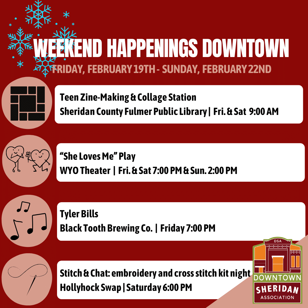 WEEKEND HAPPENINGS | FEBRUARY 20 – FEBRUARY 22